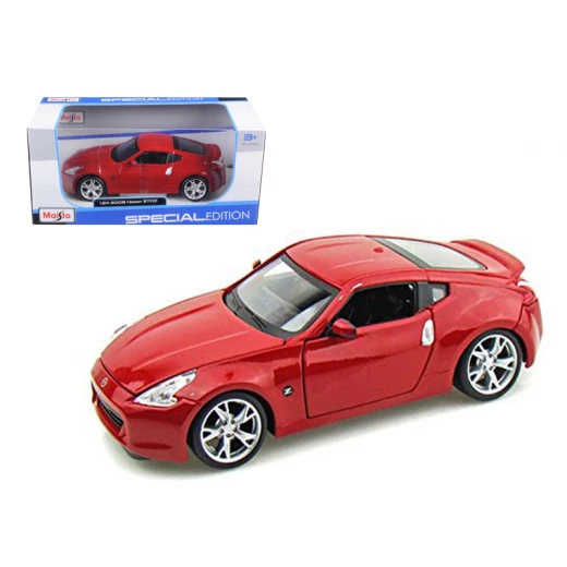 Maisto Nissan Red 1/24 Diecast Model Car Maisto Nissan Red 1/24 Diecast Model Car