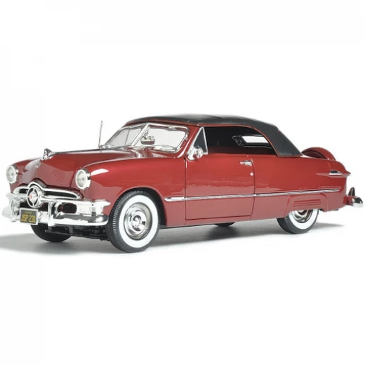 Maisto 1950 Ford Convertible, Red - 1/18 Scale Diecast Model Toy Car Maisto 1950 Ford Convertible, Red - 1/18 Scale Diecast Model Toy Car