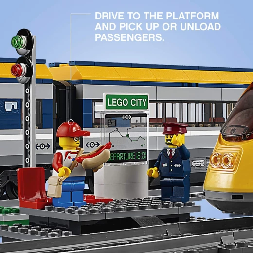 LEGO City Passenger Train - ليجو - Image 7