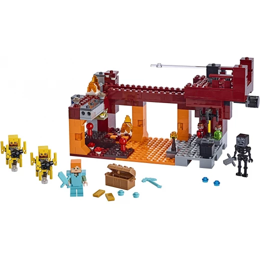 LEGO Minecraft The Blaze Bridge Construction Kit (372 pieces) - ليجو - Image 2