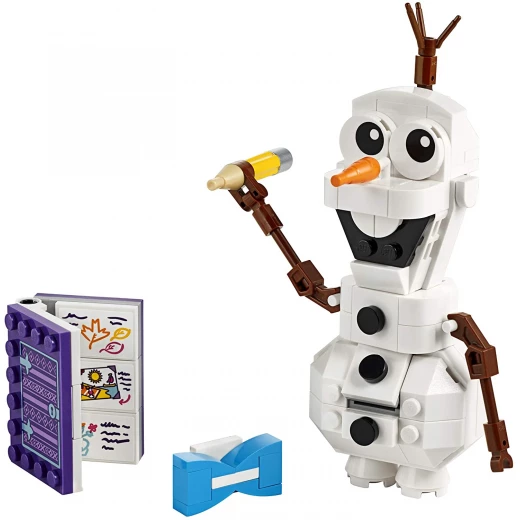 LEGO Disney Frozen II Olaf  Olaf Snowman Figure Building Toy Christmas Gift Kit - ليجو - Image 4