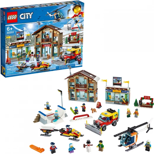 LEGO City Ski Resort Snow Building Kit Kids Toys - ليجو - Image 5