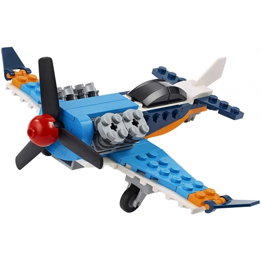 LEGO Creator: Propeller Plane, Blue - ليجو - Image 3