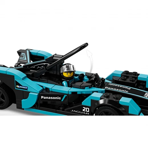 LEGO Formula E Panasonic Jaguar Racing GEN2 car & Jaguar I - ليجو - Image 3