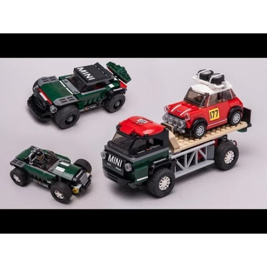 LEGO 1967 Mini Cooper S Rally and 2018 MINI John Cooper Works Buggy - ليجو - Image 8
