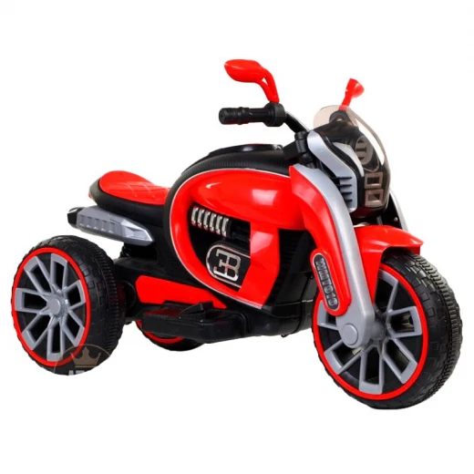 Electric Motorcycle Toy For Children, Red Electric Motorcycle Toy For Children, Red