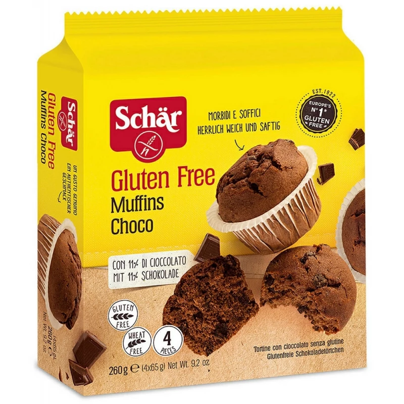 Schar Chocolate Muffins 260g - شار