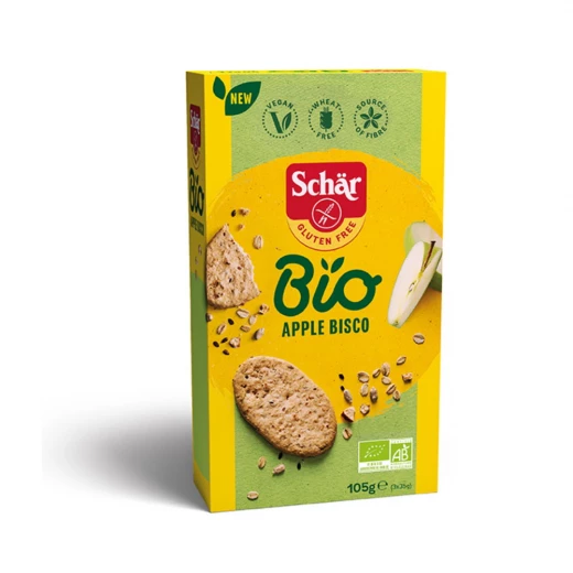 Schar BIO Apple Bisco 105g Schar BIO Apple Bisco 105g