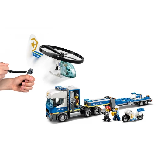 LEGO Police Helicopter Transport - ليجو - Image 5