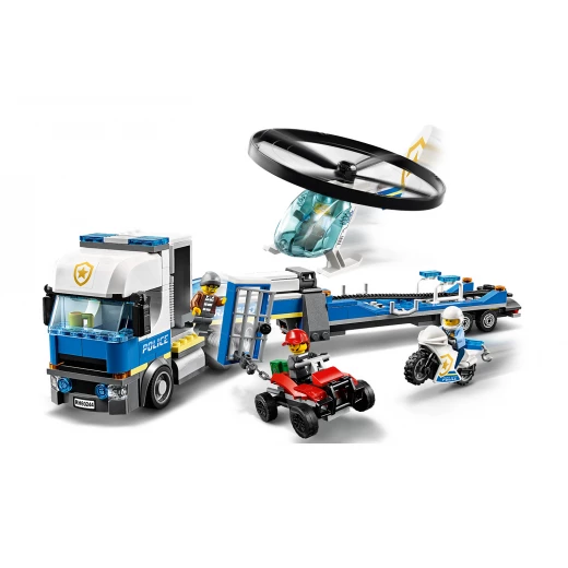 LEGO Police Helicopter Transport - ليجو - Image 2
