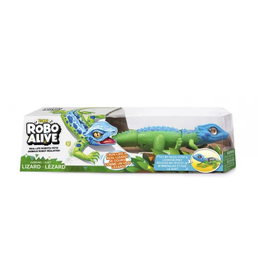 Zuru Robo Alive Lurking Lizard, Green Zuru Robo Alive Lurking Lizard, Green