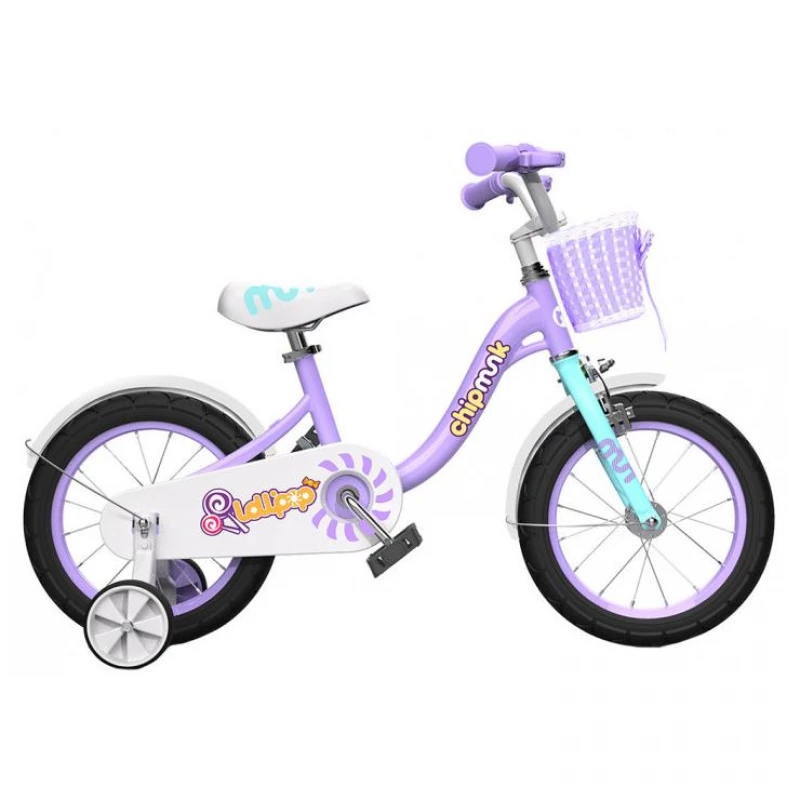 RoyalBaby CM18-2 Chipmunk MM 18 " Sports Kids Bike Purble - رويال بيبي