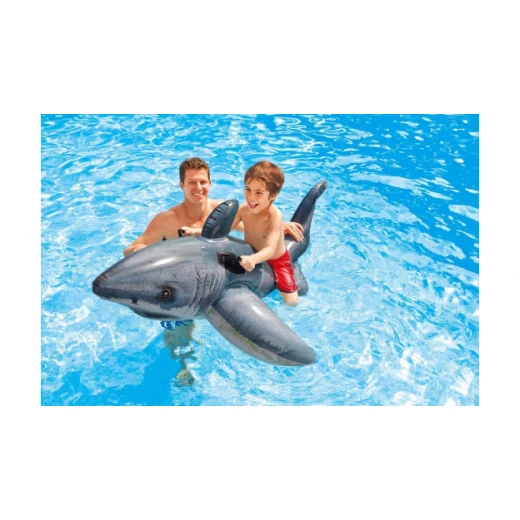 Intex Great White Shark Inflatable Swimming - Intex - Image 2