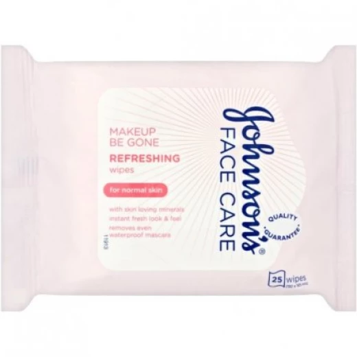 Johnsons Face Care Refreshing Facial Cleansing Wipes, 25 Wipes Johnsons Face Care Refreshing Facial Cleansing Wipes, 25 Wipes