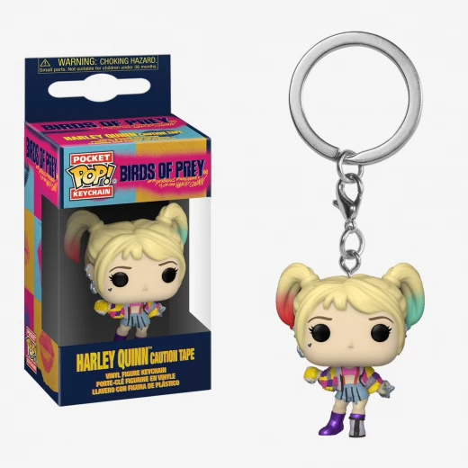 Funko Pocket Pop! Keychain: Birds of Prey - Harley Quinn (Caution Tape) Funko Pocket Pop! Keychain: Birds of Prey - Harley Quinn (Caution Tape)