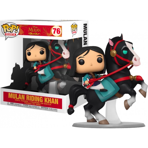 Funko Pop! Rides: Mulan - Mulan on Khan Funko Pop! Rides: Mulan - Mulan on Khan