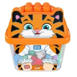Mega Bloks Tiger Animal Bucket - ميجا بلوكس