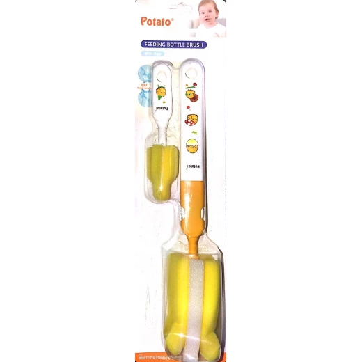 Potato Feeding Bottle Brush (Sponge) Potato Feeding Bottle Brush (Sponge)