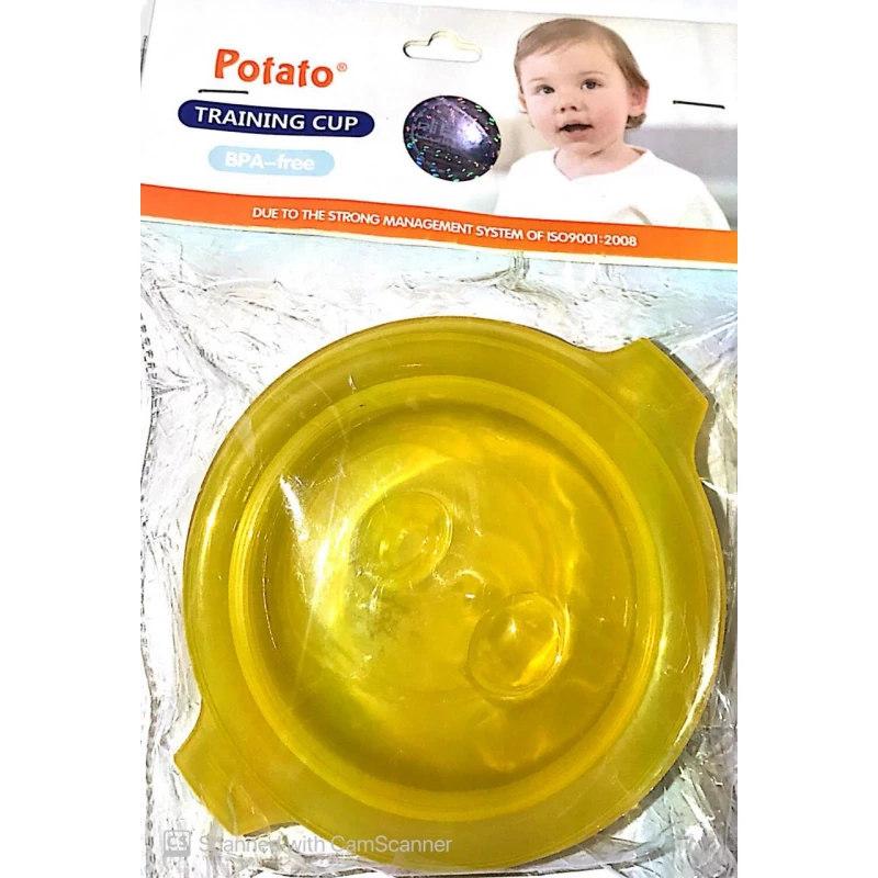 Potato Training Cup With Cover - بوتاتو