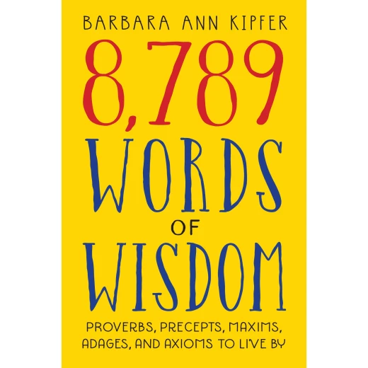 8,789 Words of Wisdom, Paperback | 608 pages 8,789 Words of Wisdom, Paperback | 608 pages