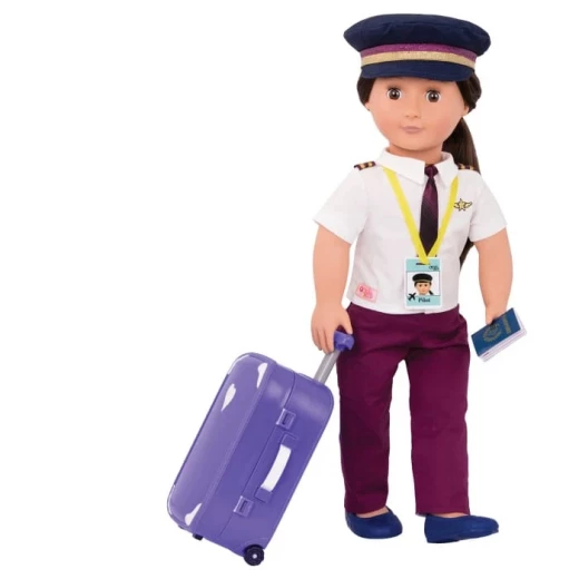 Our Generation Kaihily Professional Pilot Doll - أور جيناريشن - Image 2