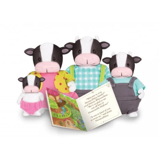 Li'l Woodzeez The Moosical Moo Cow Family with storybook - ليل ودزيز - Image 4