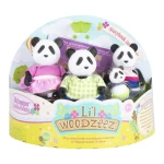 Li'l Woodzeez The Skyhopper Panda Family with storybook - ليل ودزيز