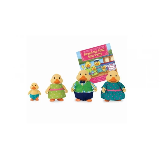 Li'l Woodzeez The Quickquack Duck Family with storybook - ليل ودزيز - Image 3