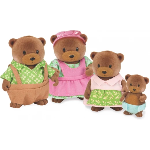 Li'l Woodzeez The Healthnuggle Bear Family with storybook - ليل ودزيز - Image 2