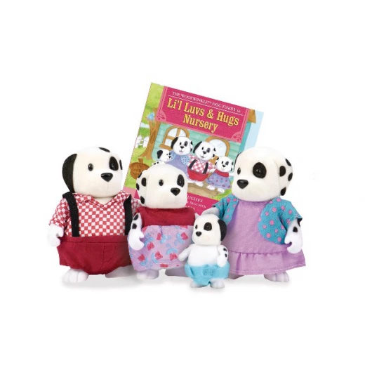 Li'l Woodzeez The Woofwinkle Dog Family with storybook - ليل ودزيز - Image 3