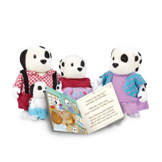 Li'l Woodzeez The Woofwinkle Dog Family with storybook Li'l Woodzeez The Woofwinkle Dog Family with storybook