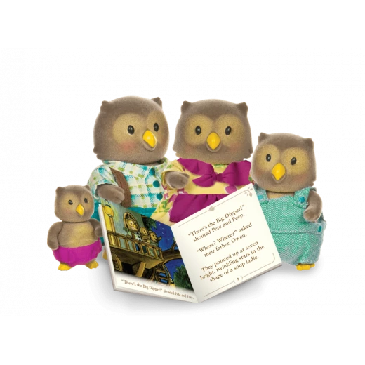 Li'l Woodzeez The Whooswhoo Owl Family with storybook - ليل ودزيز - Image 3