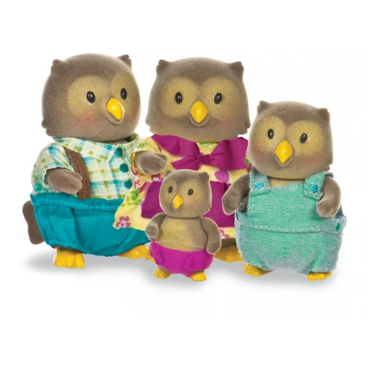 Li'l Woodzeez The Whooswhoo Owl Family with storybook - ليل ودزيز - Image 2