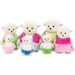 Li'l Woodzeez Large Grandparents Curlycuddles Sheep Family – 7pc - ليل ودزيز