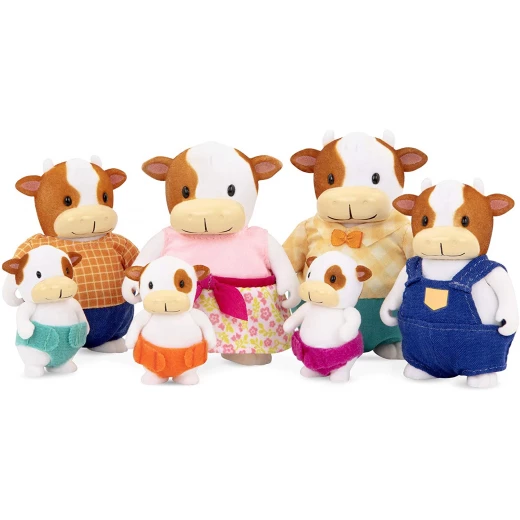 Li'l Woodzeez Large Grandparents FitzMoo Cow Family – 7pc Li'l Woodzeez Large Grandparents FitzMoo Cow Family – 7pc