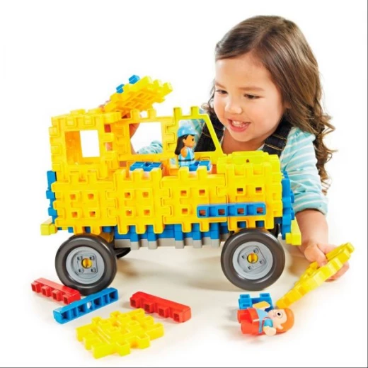 Little Tikes Waffle Blocks™ - School Bus - ليتل تايكس - Image 3