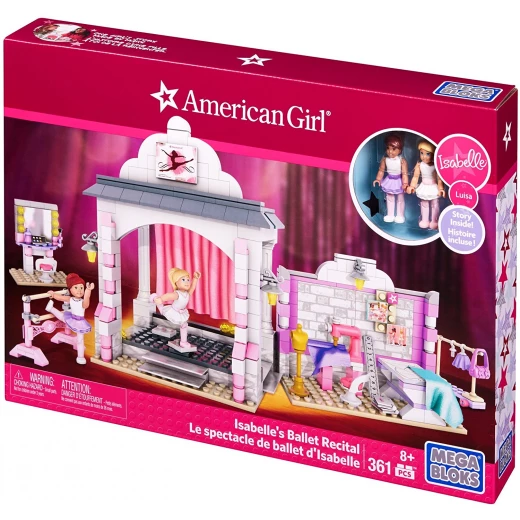 Mega Bloks American Girl Isabelle's Ballet Recital Construction مجموعة - ميجا بلوكس - Image 4
