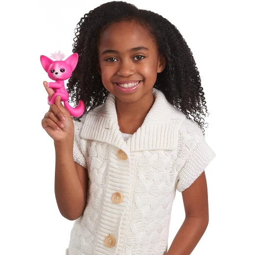 Fingerlings Interactive Baby Fox - Kayla (Hot Pink) - فينجرلينجز - Image 5