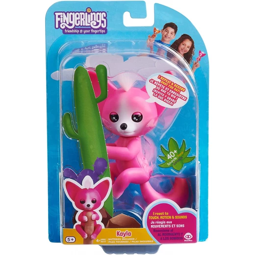 Fingerlings Interactive Baby Fox - Kayla (Hot Pink) Fingerlings Interactive Baby Fox - Kayla (Hot Pink)