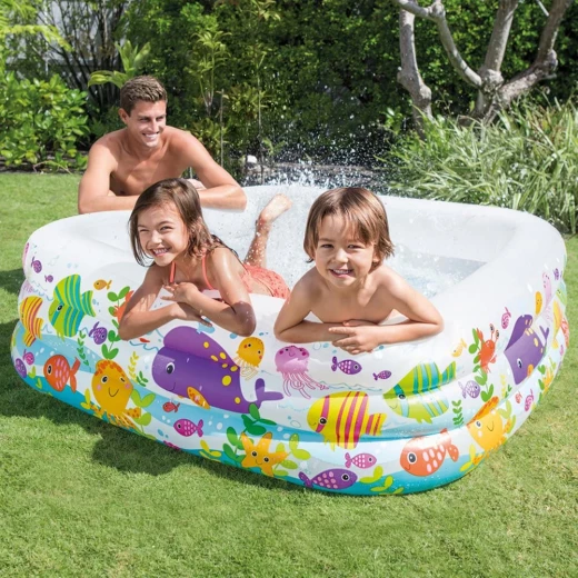 Intex Clearview Aquarium Pool, 159cm x 159cm x 50cm - Intex - Image 3
