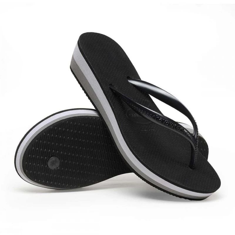 Havaianas High Light Black/Dark Grey/Ice Grey 39/40 - هافياناس