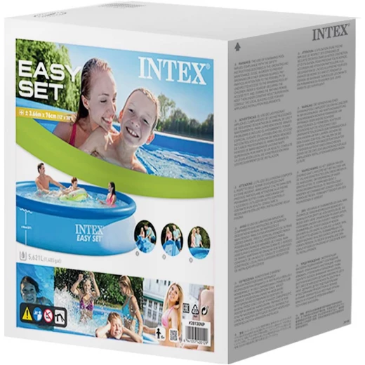 Intex - Easy Set inflatable Pool 366 x 76 cm - انتكس - Image 3