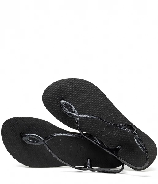 Havaianas Luna Black 39/40 - هافياناس