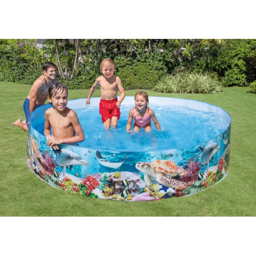Intex Jungle Snapset Pool, 244 cm x 46 cm - انتكس - Image 2