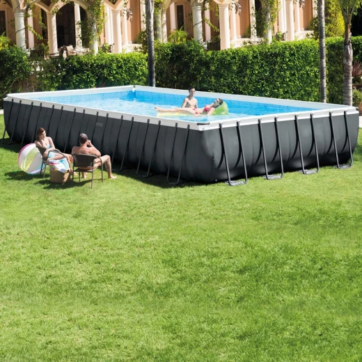 Intex Rectangular Ultra XTR Metal Frame Swimming Pool, 975 X 488 X 132 cm - Intex - Image 2
