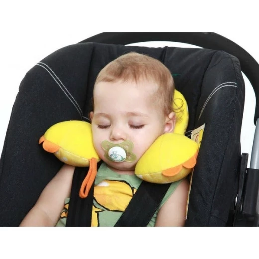 Banbet Baby's Comfy Travel Companion, Total Support Headrest, Orange - Image 2