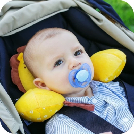 Banbet Baby's Comfy Travel Companion, Total Support Headrest, Panda - Image 2