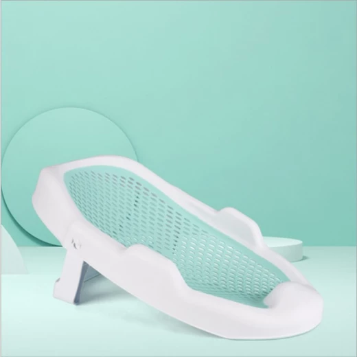 One Piece Baby Bath Mesh High Quality Professional Newborn Baby Bath Mesh, Mint - Image 4