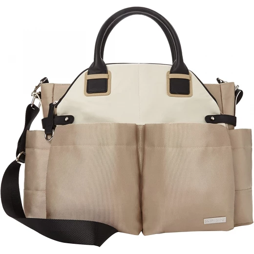 Skip Hop Chelsea Downtown Chic Diaper Satchel Champagne Skip Hop Chelsea Downtown Chic Diaper Satchel Champagne