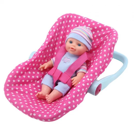 Baby Habibi - Tiny Doll with Carrier - Pink Baby Habibi - Tiny Doll with Carrier - Pink